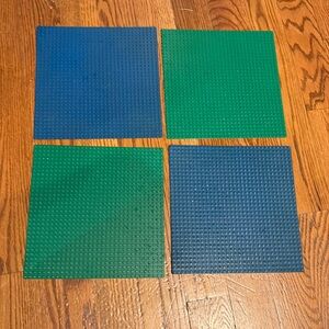 4 lego boards